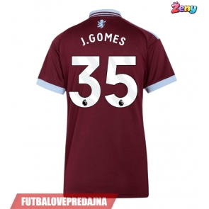 Lacne Ženy Futbalové dres Aston Villa Joao Gomes #35 2026-27 Krátky Rukáv - Domáci